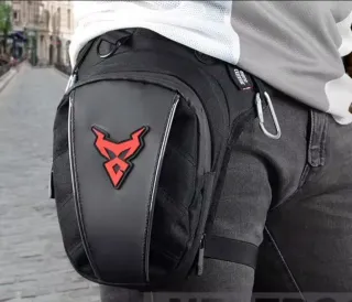 Riñonera Táctica Moto Negra