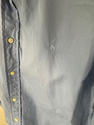 Camicia Polo Ralph Lauren Blu Marina Taglia M