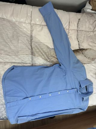 Camicia Polo Ralph Lauren Blu Marina Taglia M