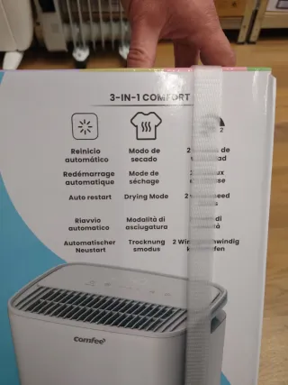 Deshumidificador Comfee 10L Automático