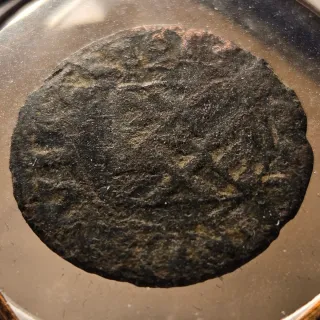 Moneda Medieval Barcelona Felipe IV Siglo XVII