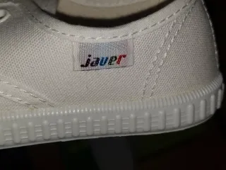 Zapatillas Javer Blancas Talla 27