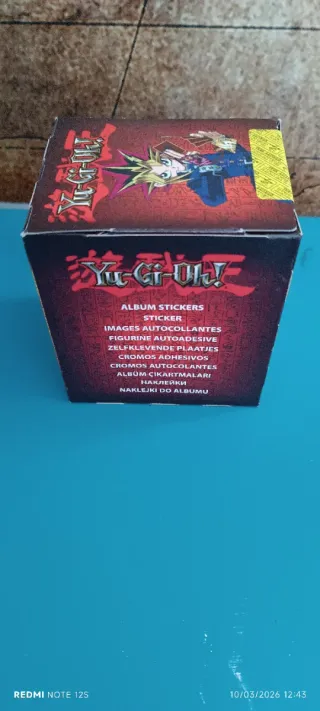 Box 36 bustine Yu-Gi-Oh sigillate Panini