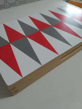 Backgammon Playtive (Lidl) 37 piezas