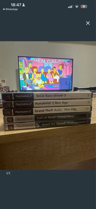 Lote 5 Giochi PlayStation 2 PS2