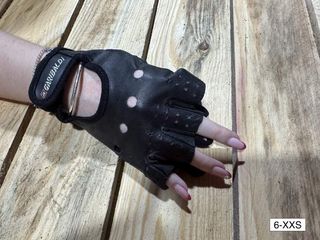 Guantes T-XXS De Cuero Cortos Garibaldi