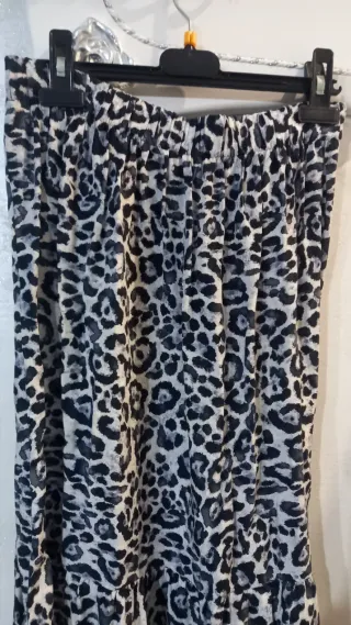 Gonna lunga fantasia leopardata