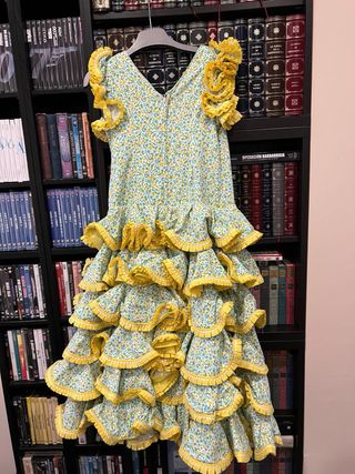 Traje Flamenca Niña 8 Años