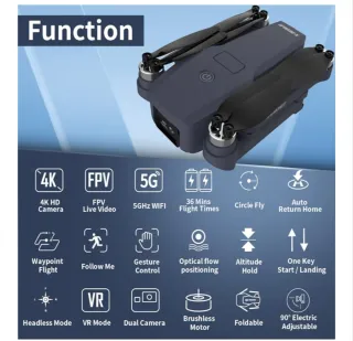Dron con GPS X-IDRONE5