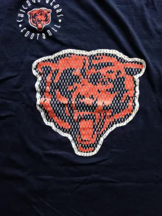 T-shirt Chicago Bears True Fan Vintage 90s