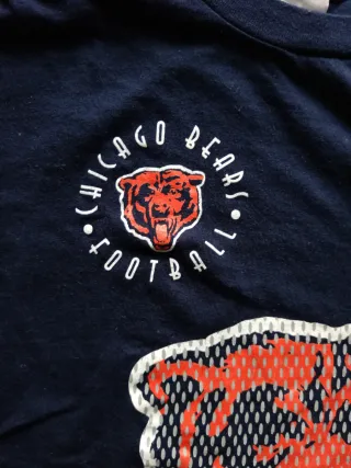 T-shirt Chicago Bears True Fan Vintage 90s