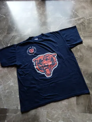 T-shirt Chicago Bears True Fan Vintage 90s