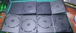 10 DVDs TDK Data-Video Colores Surtidos +Fundas