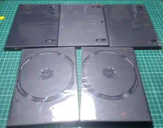 10 DVDs TDK Data-Video Colores Surtidos +Fundas