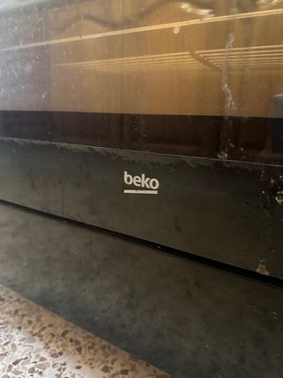 Cocina de gas con horno electrico