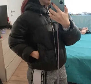 Bomber Alcott similpelle nero