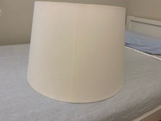 Pantalla Lámpara SKOTTORP Blanca 42 cm
