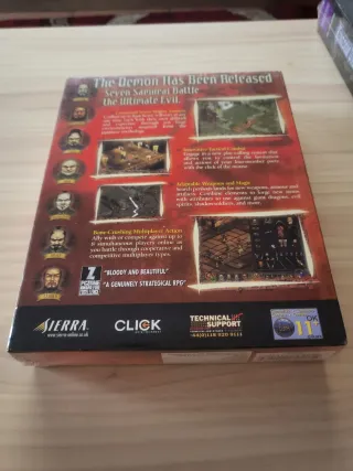 Throne of Darkness PC Big Box Precintado/sealed