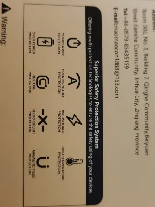 Powerbank Safe Speed 22.5W 20000mAh Nuova