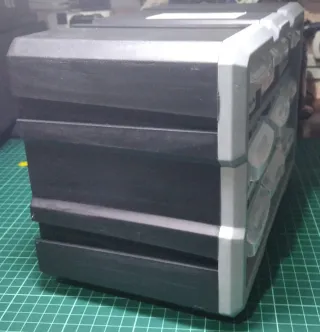 Cajonera pequeña de 9 cajones para almacenamiento