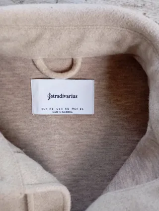Chaqueta Zara Beige