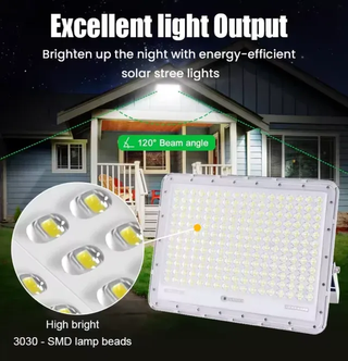Faro LED Solare 2000W Fotovoltaico