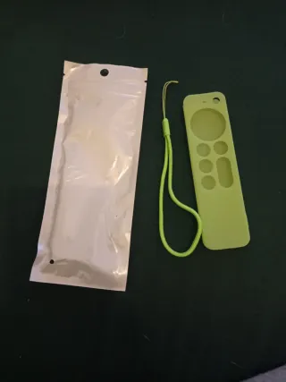 Funda Silicona Mando Apple TV 4K Verde