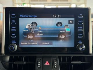 Toyota Rav4 2.5I 220H 220CV 4X2.-" HÍBRIDO ".-" ETIQUETA ECO ".- " BAJO CONSUMO ".- " GARANTÍA OFICIAL TOYOTA ".-