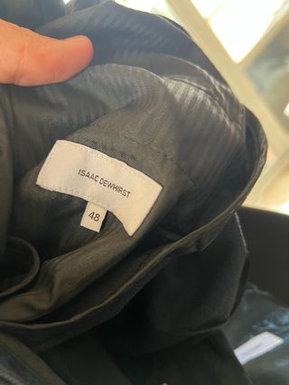 Traje de hombre negro/gris