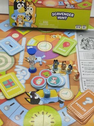 Bluey Juego de Mesa Búsqueda del tesoro