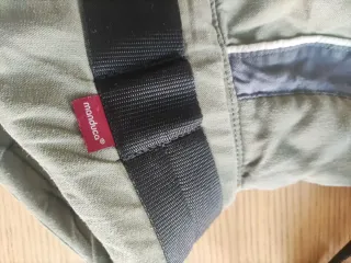 Mochila Portabebés Manduca Verde Militar