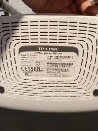 Router TP-LINK TL-WR841N Inalámbrico N 300Mbps