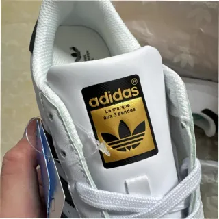 Adidas Superstar Blancas Negras Talla 43