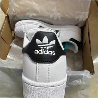 Adidas Superstar Blancas Negras Talla 43