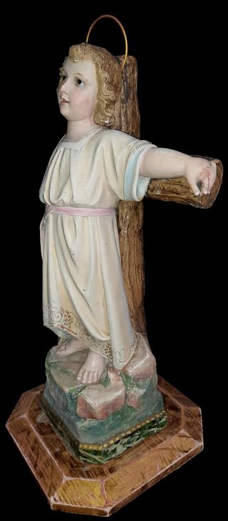 Niño Pasionario Estuco Policromado 1915