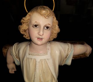 Niño Pasionario Estuco Policromado 1915