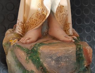 Niño Pasionario Estuco Policromado 1915