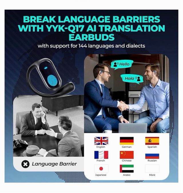 Auriculares traductores ai translate nuevos