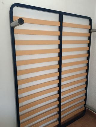 Somier Doble Metálico y Madera