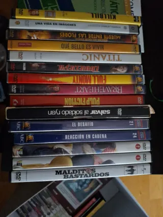 Lote de 15 DVD's