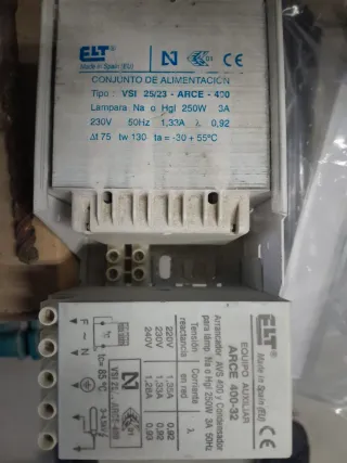 Conjunto de Alimentación ELT VSI 25/23 ARCE-400