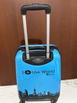 Borsa da viaggio Vomoda blu capiente
