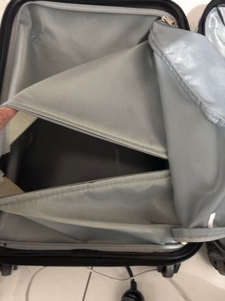 Borsa da viaggio Vomoda blu capiente