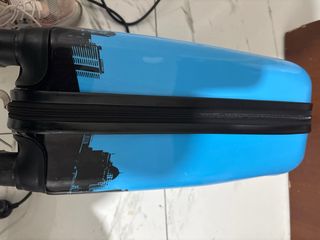 Borsa da viaggio Vomoda blu capiente