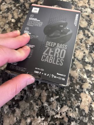 Auriculares JBL Wave 200 TWS Bluetooth Negro