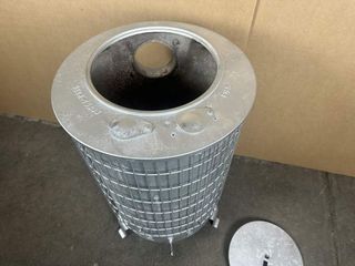 ESTUFA COCINA DE LEÑA DEOM TURBO 10KW