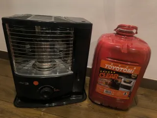 Estufa de parafina Zibro + Garrafa 20L sin olor