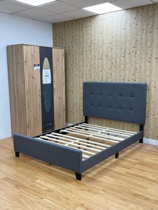 Oportunidad Cama + Colchon Barato 135x190