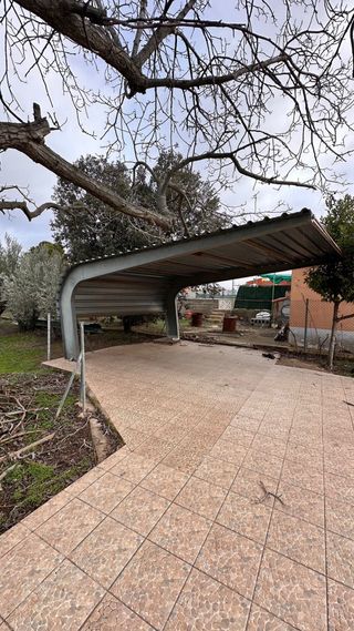 Techo metálico chapado para exterior