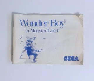 Wonder Boy in Monster Land Master System completo